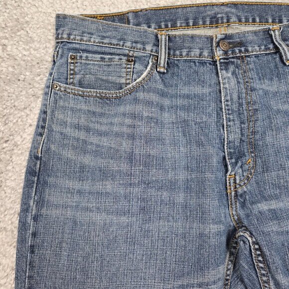 Levis 559 Jeans Men 38x30 (Fits 37x28.5) Blue Relaxed Straight Fit Denim Skater - Picture 3 of 13